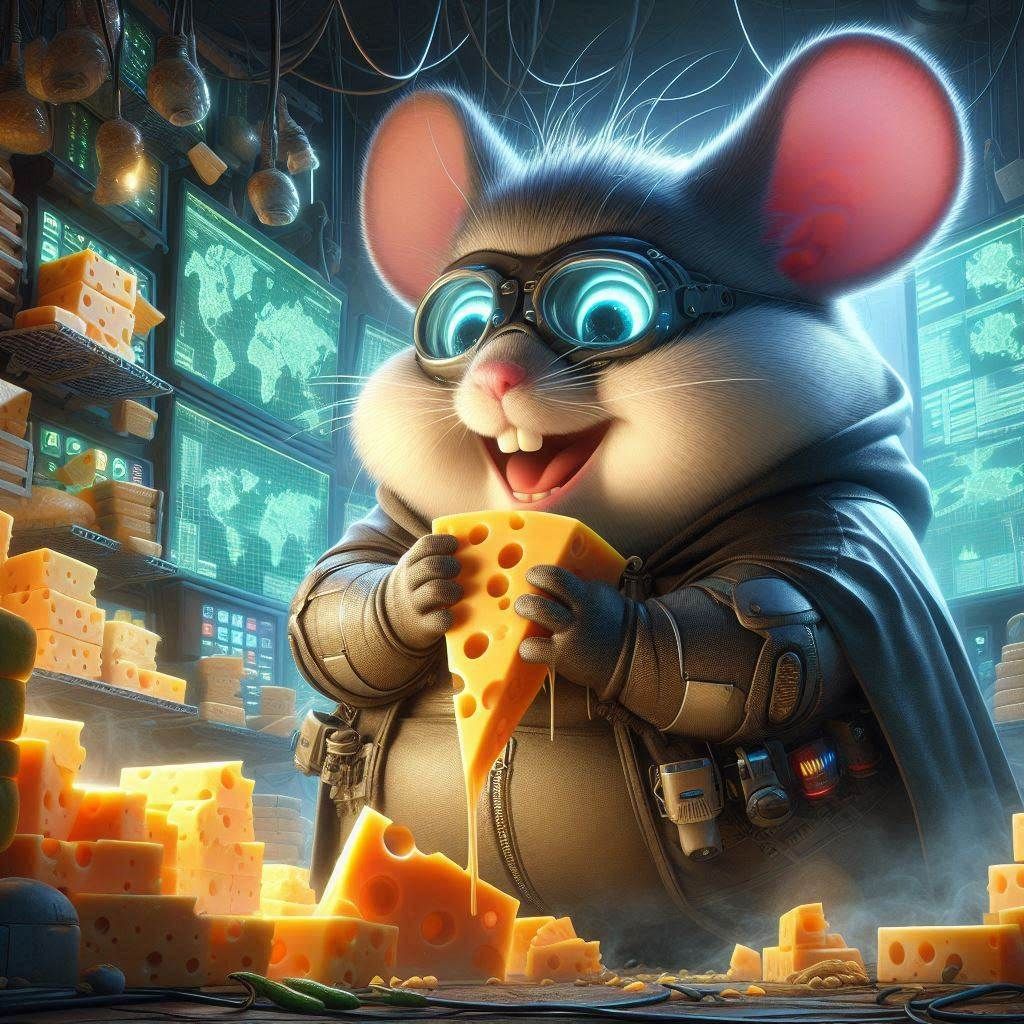 Haha! Soon all the World´s cheese will be mine!!! - Cheesewi...