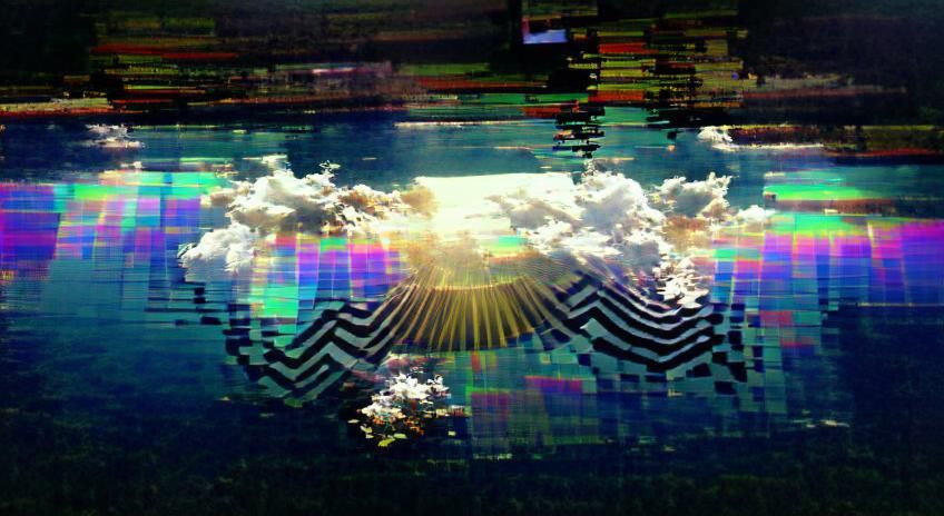 Floating in the rays of glitch-time...Eternity 3