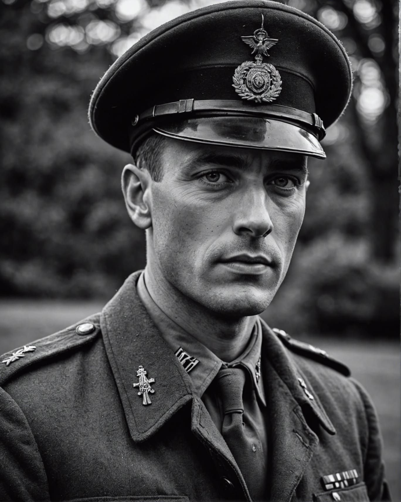 1940’s Era Army Soldier Portrait - AI Generated Artwork - NightCafe Creator