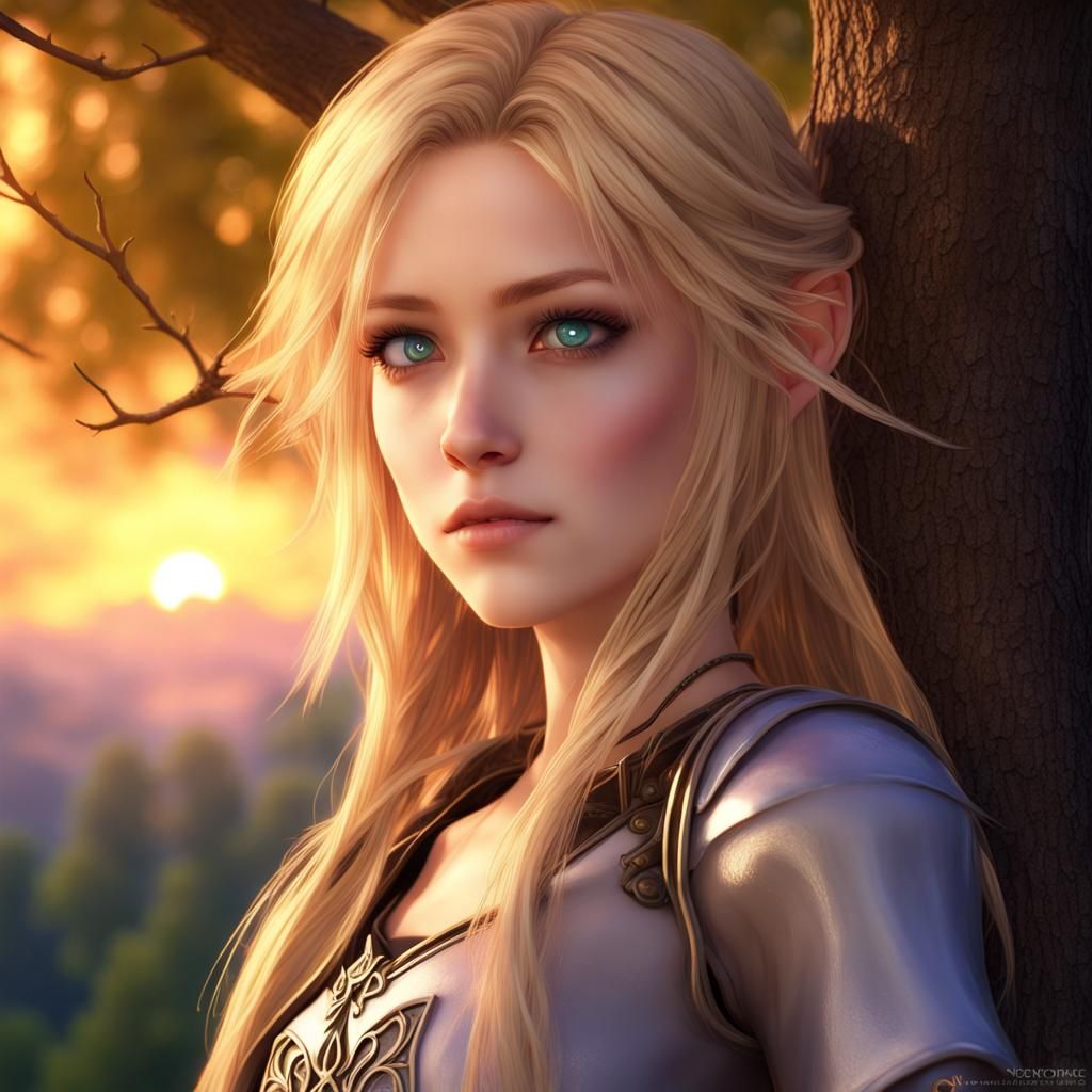 Eowyn from Kingdom Hearts II - AI Generated Artwork - NightCafe Creator