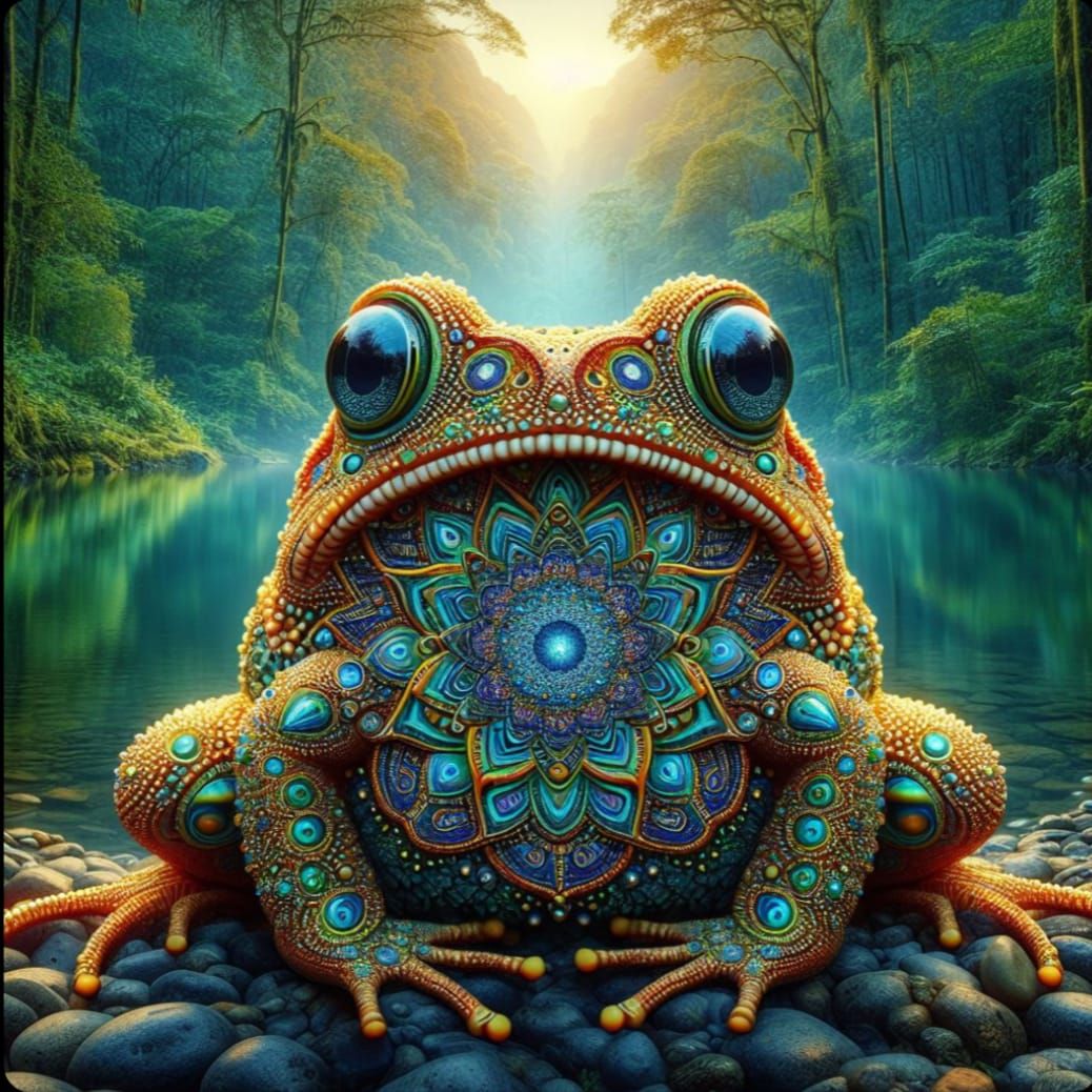 Mandala Toad