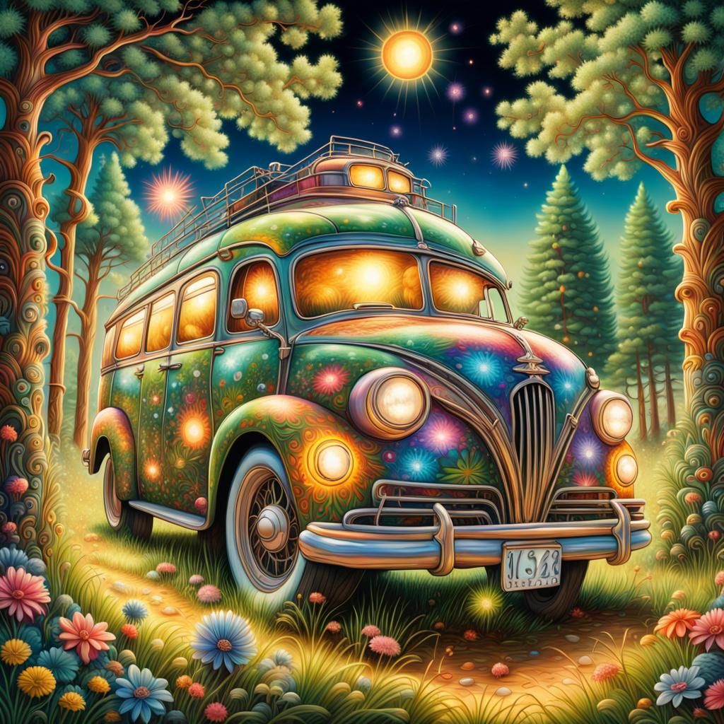 Magic Bus  by @Lulu