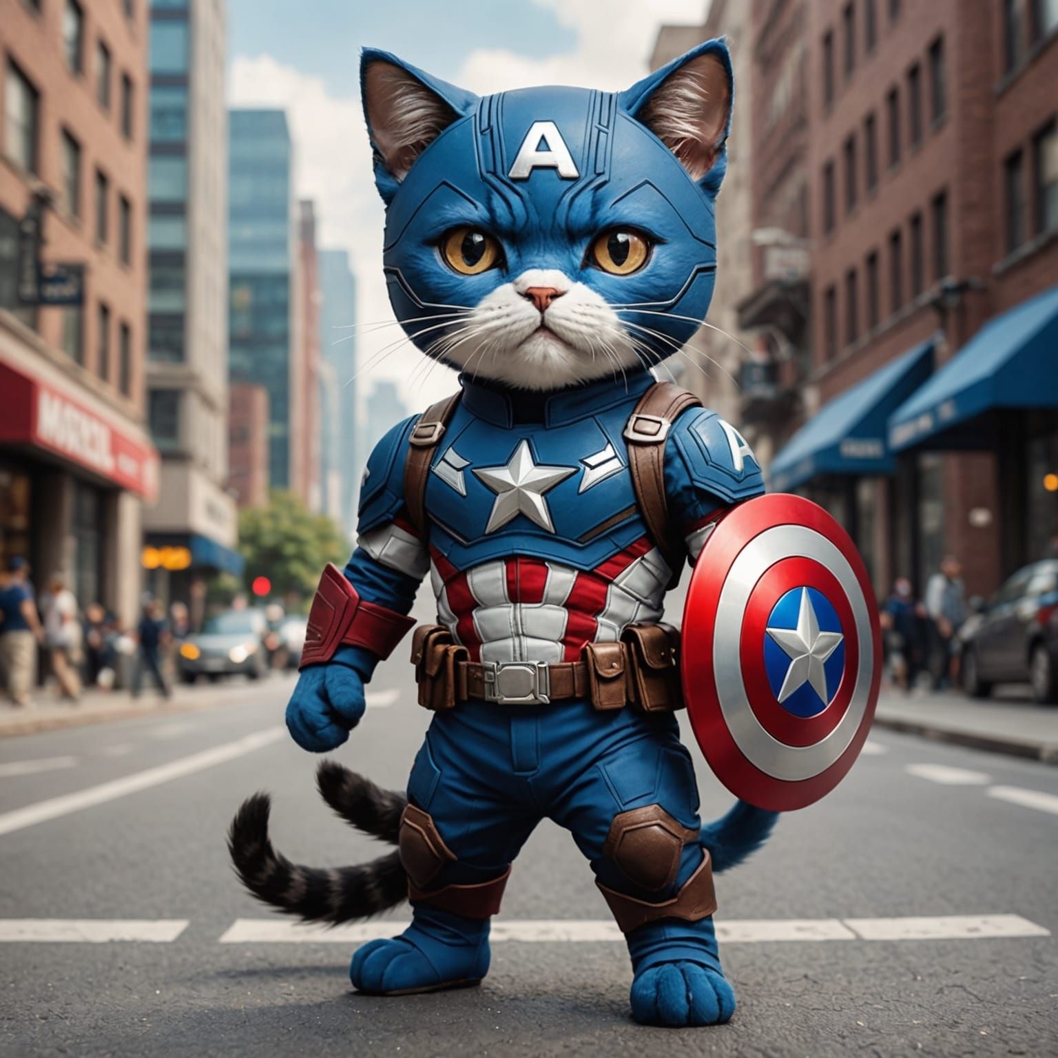 Cat America  by @Myory