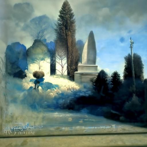 blue cemetery 2
