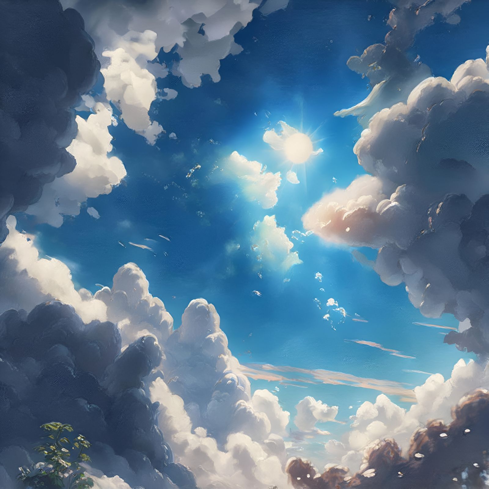 Midjourney: Make it a beautiful day