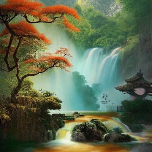 Detian Waterfall, between China and Vietnam  by @ValerieS