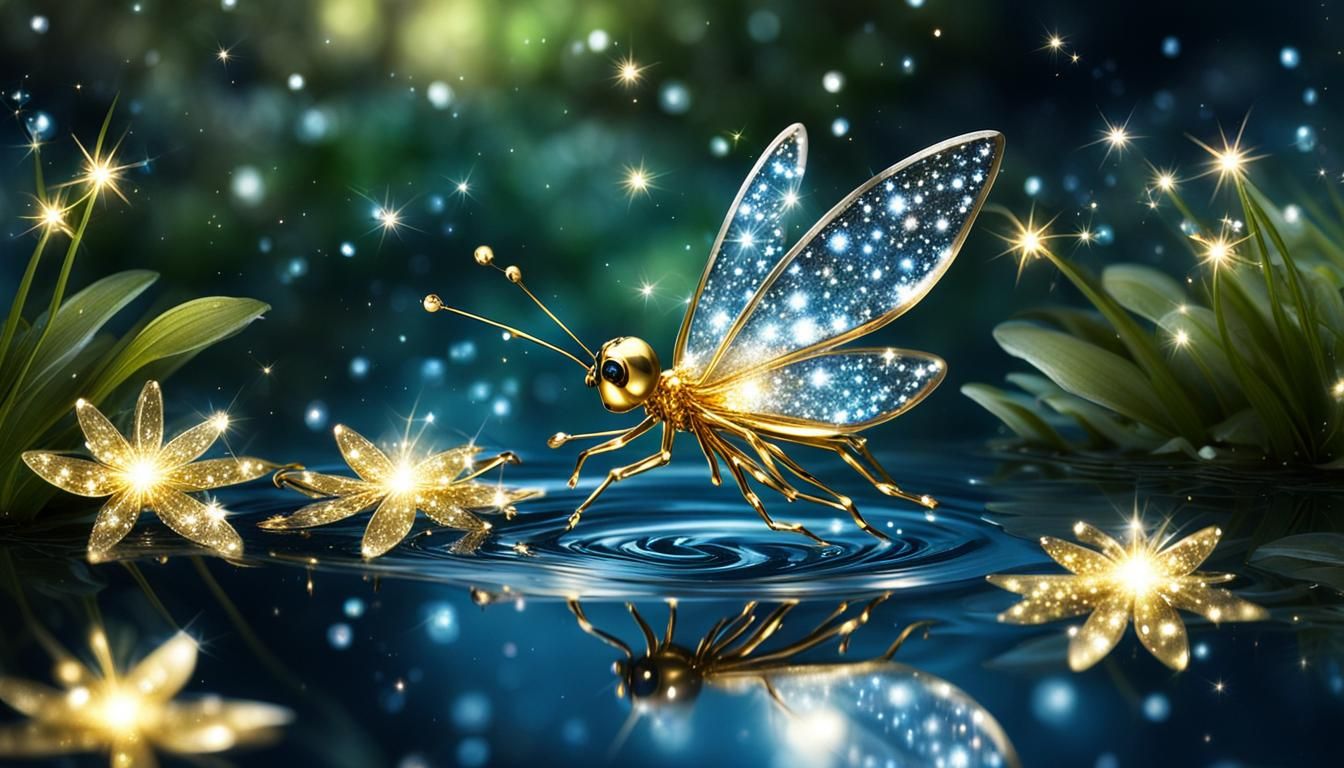 Starry Fly  by @KrisB