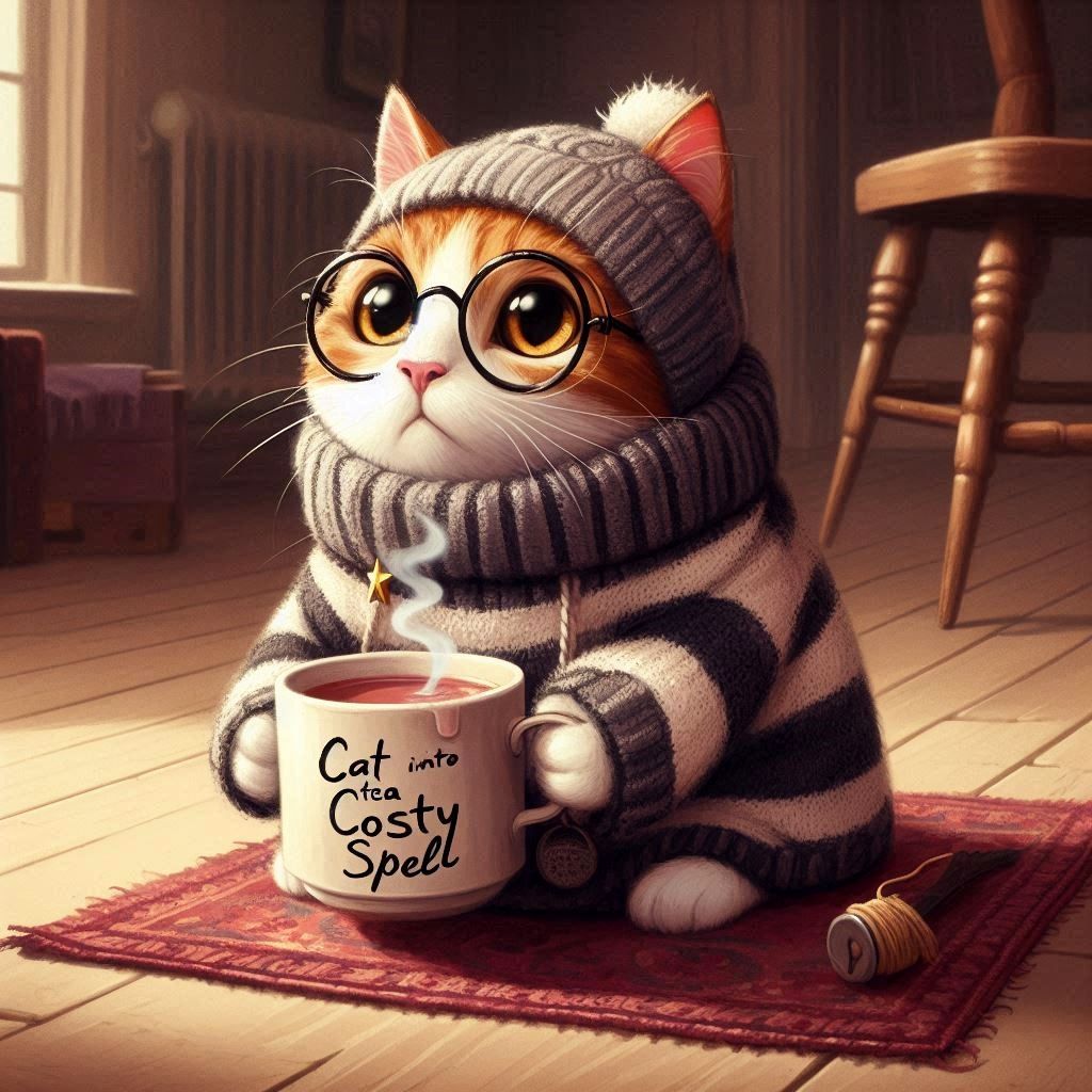 Cat into Tea Cosy Spell AI Generated Artwork NightCafe Creator