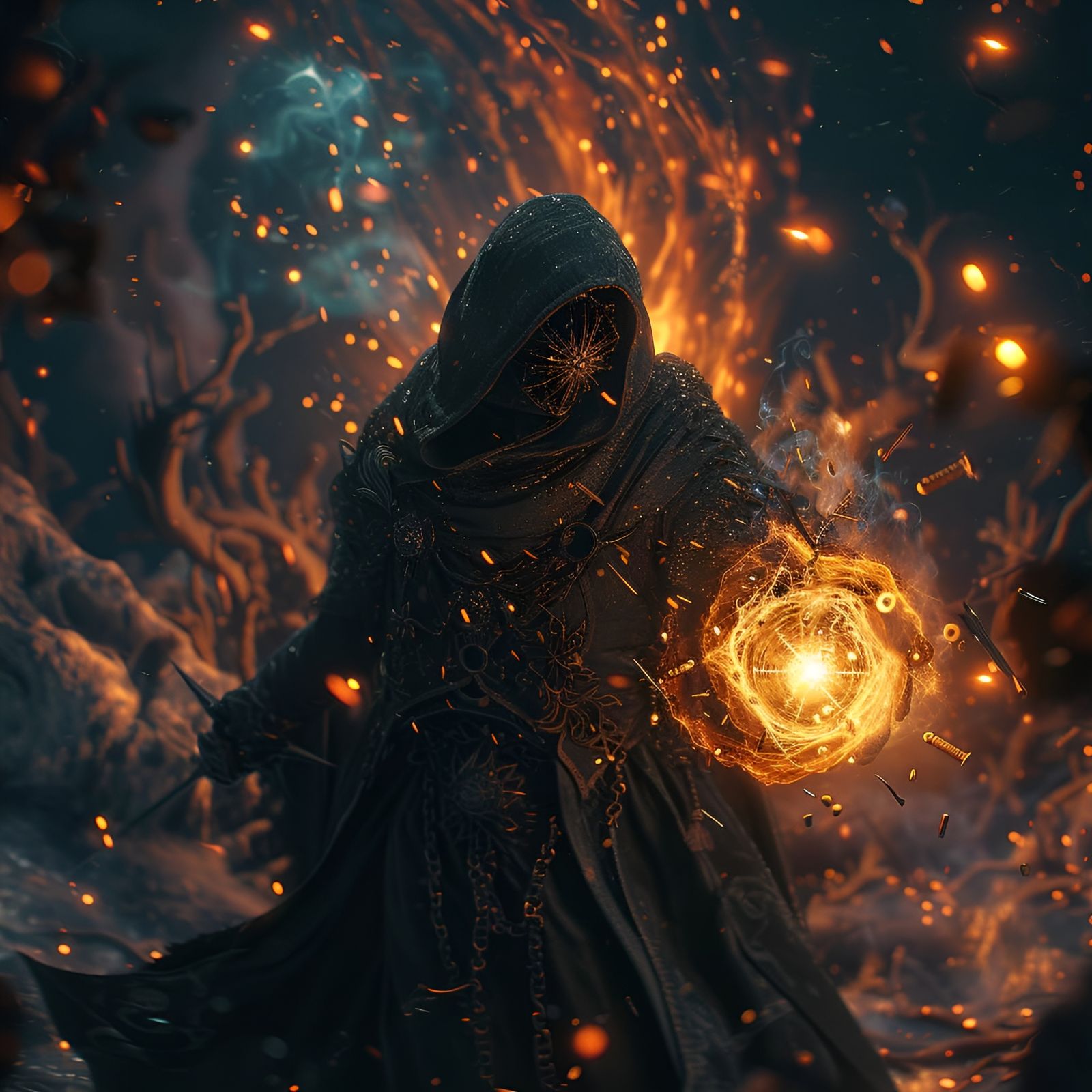 An old creation done in Midjourney