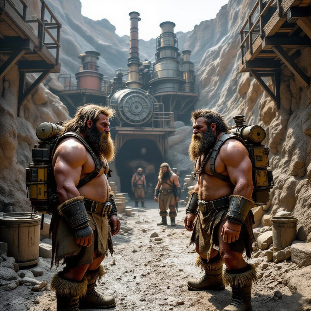 The neanderthals way of life  by @Dark Mc Bright