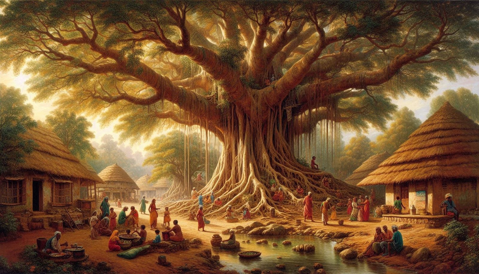 The Heart of the Village 🌳✨