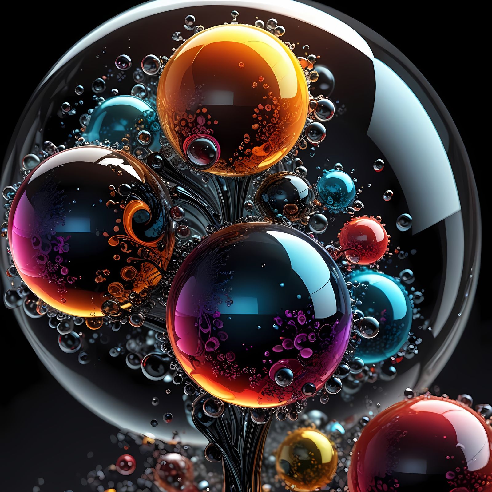 Bubbles! Bubbles! Bubbles!  by @ElyAl