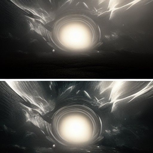 white hole vs black hole
