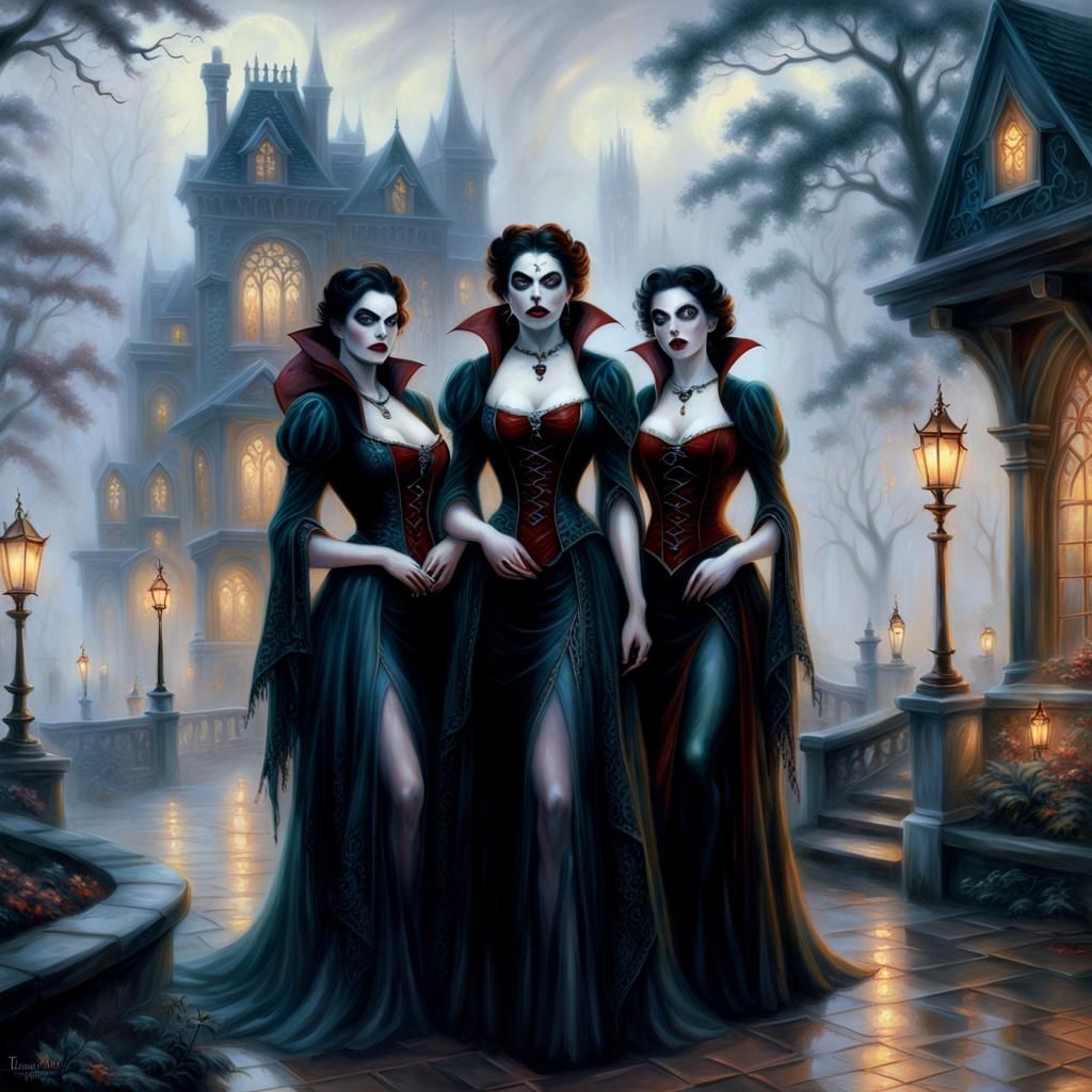 Time of the Vampires - AI Generated Artwork - NightCafe Creator