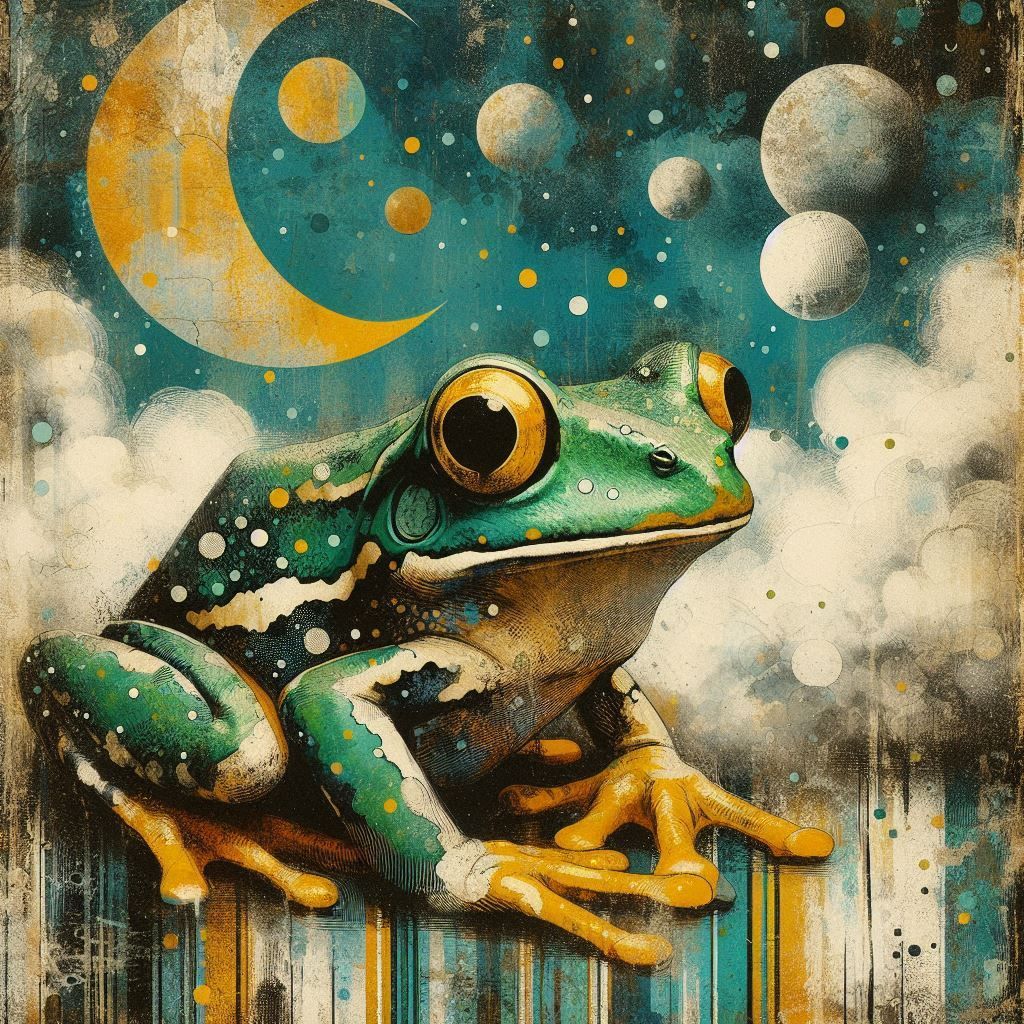 Gudule was often criticized for being in the clouds, but she loved to daydream.