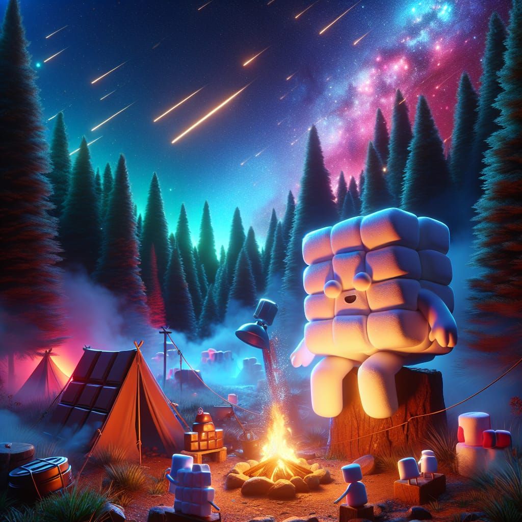 More S'mores... - AI Generated Artwork - NightCafe Creator