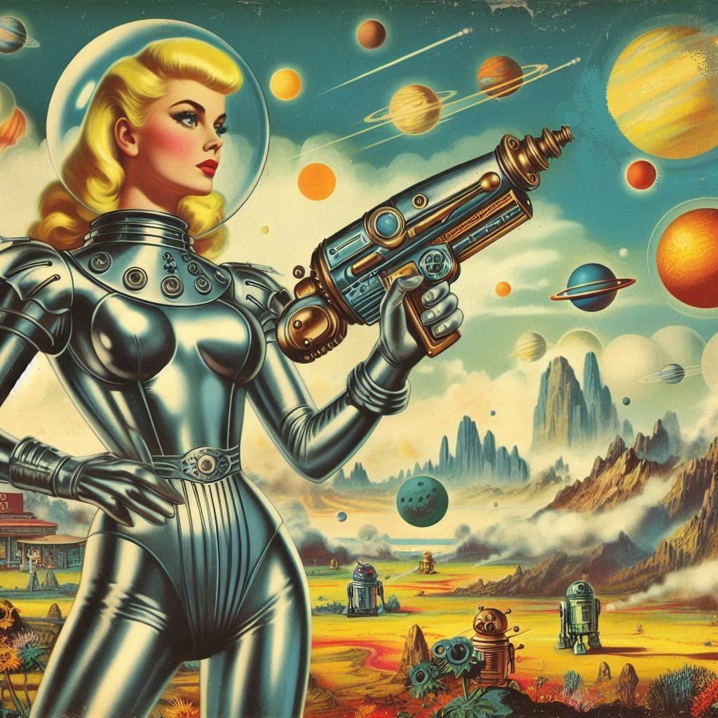 The Blond with the Blaster