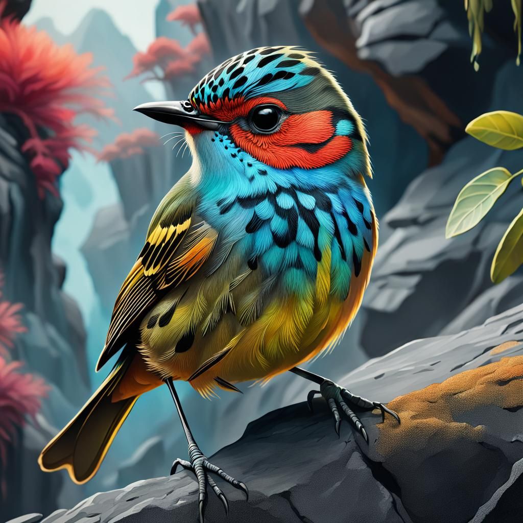 Endangered - Lulu's tody-flycatcher