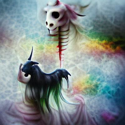 Death unicorn deviantart