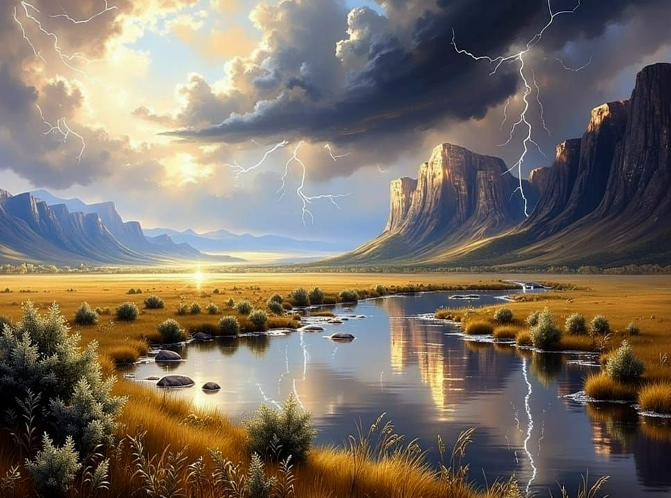 The Majesty of Nature  by @Leeftail_Art