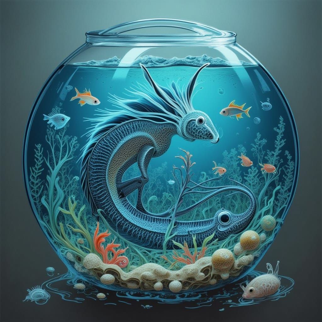 <lora:THALASSA SEA:1.0> Fishbowl city