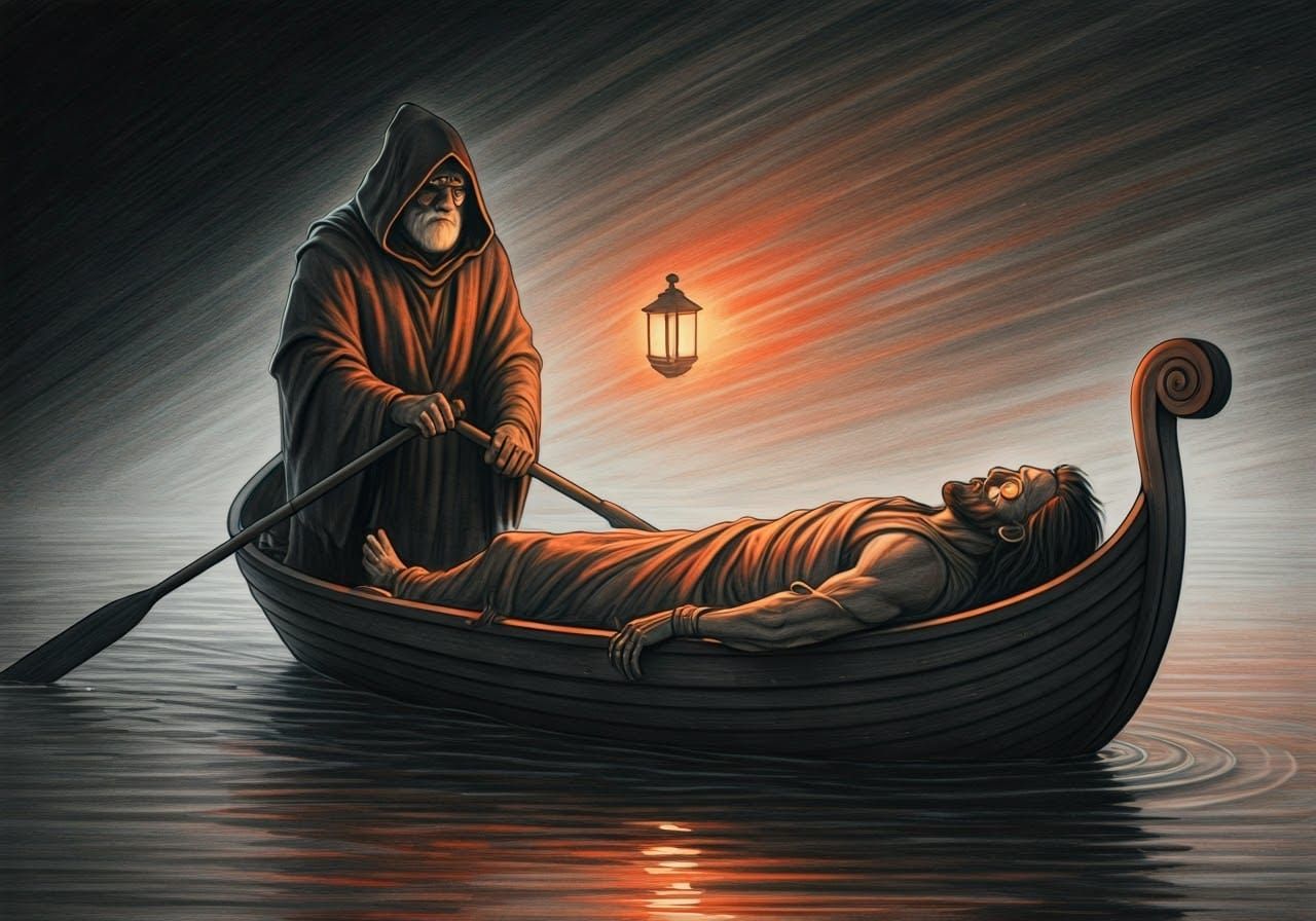 Crossing the Styx  by @Charlie