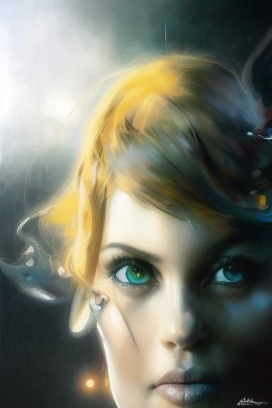 "No title". Inspirated by Royo, Bagshaw, Chevrier, Ferri, .....