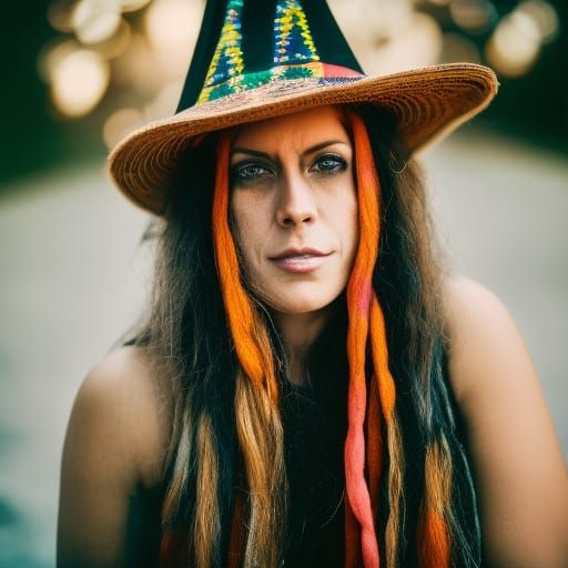 Hippy witch