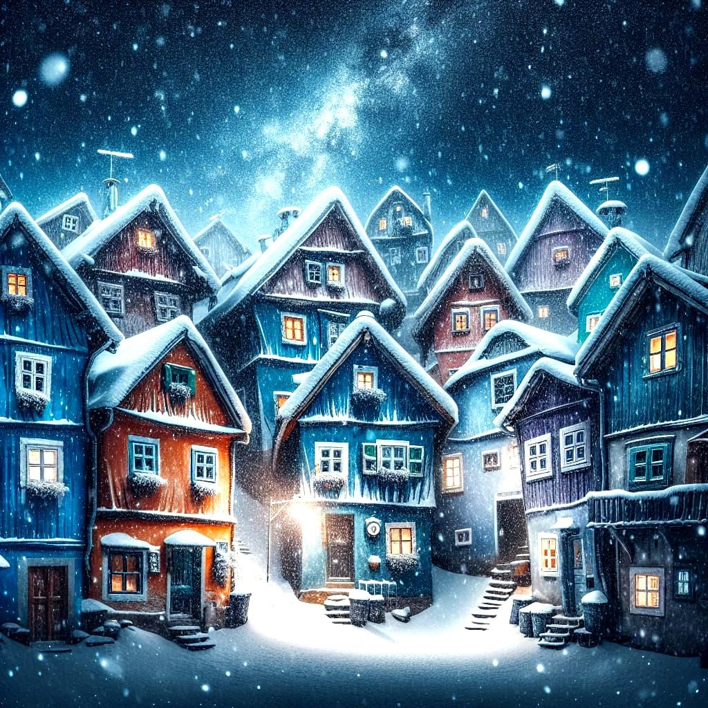 Winter village (5)  by @Tisme