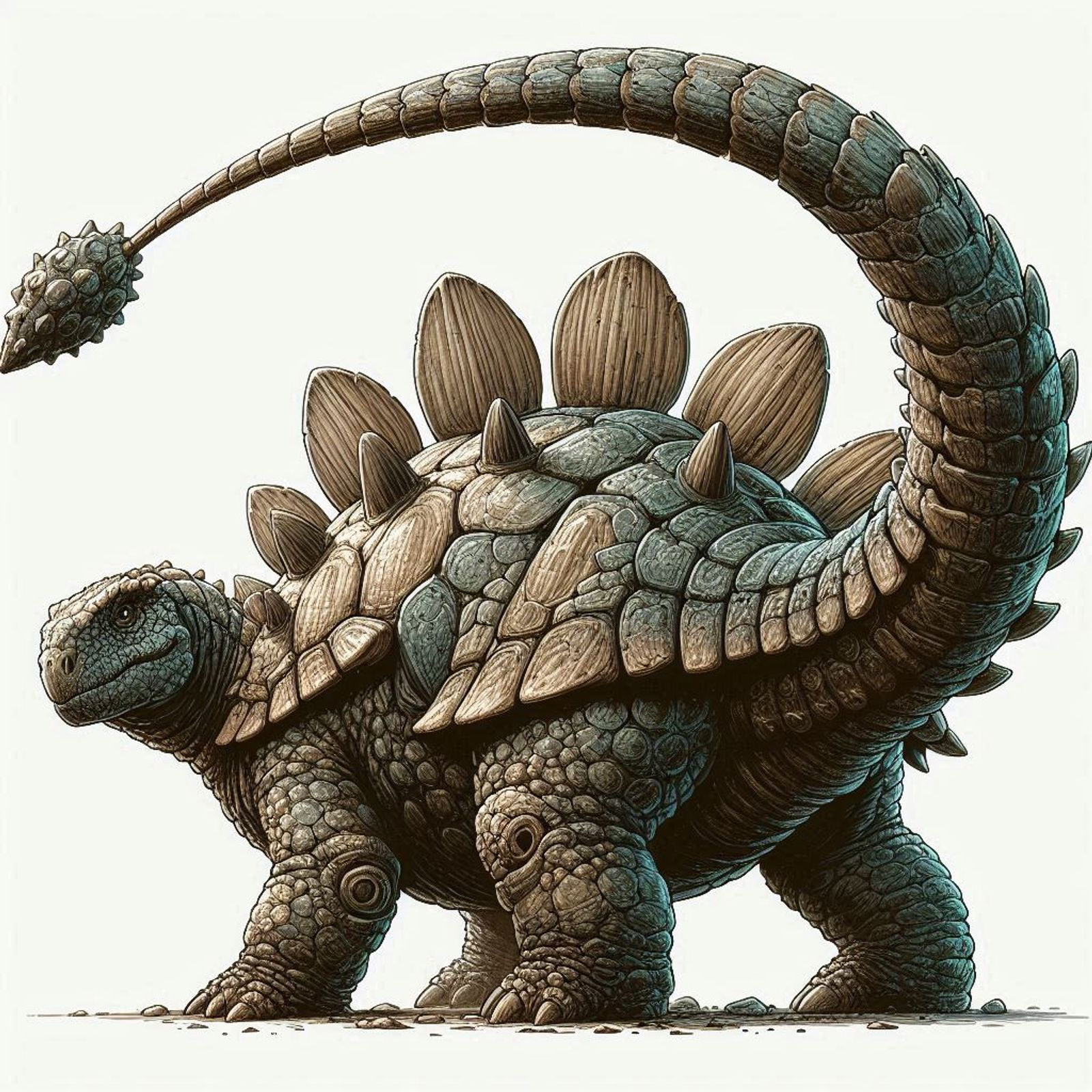 Ankylosaurus - AI Generated Artwork - NightCafe Creator