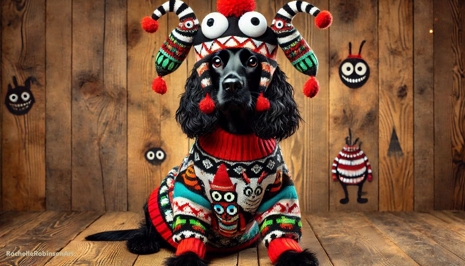 Mel in a Christmas Sweater