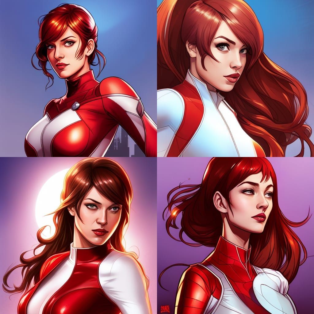 Mary Jane Watson Parker From Marvel Comics In her spinnerett...