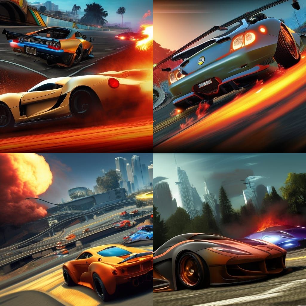 Burnout paradise but it's Forza Horizon