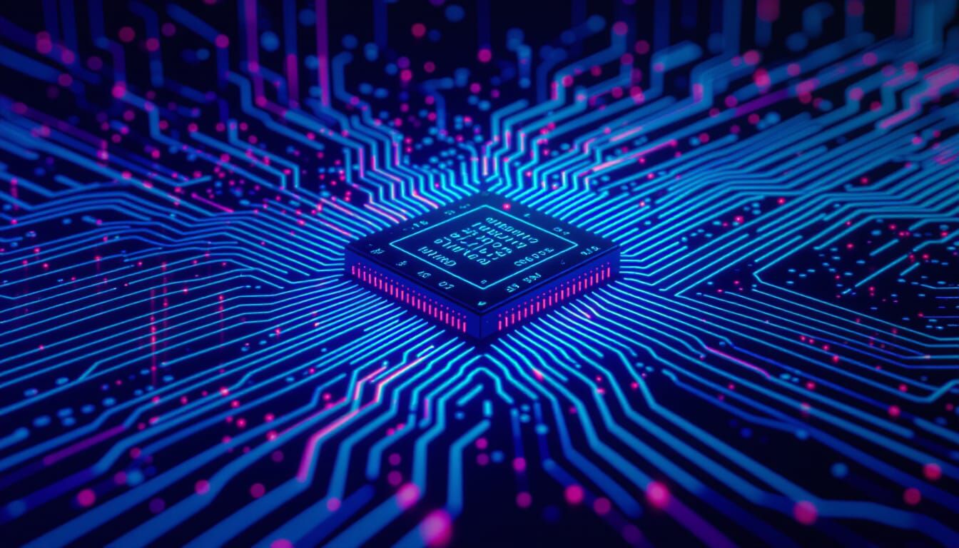 A complex, abstract visualization of a neural network's internal processes, depicting a dense, interconnected thicket of glowing statistical...