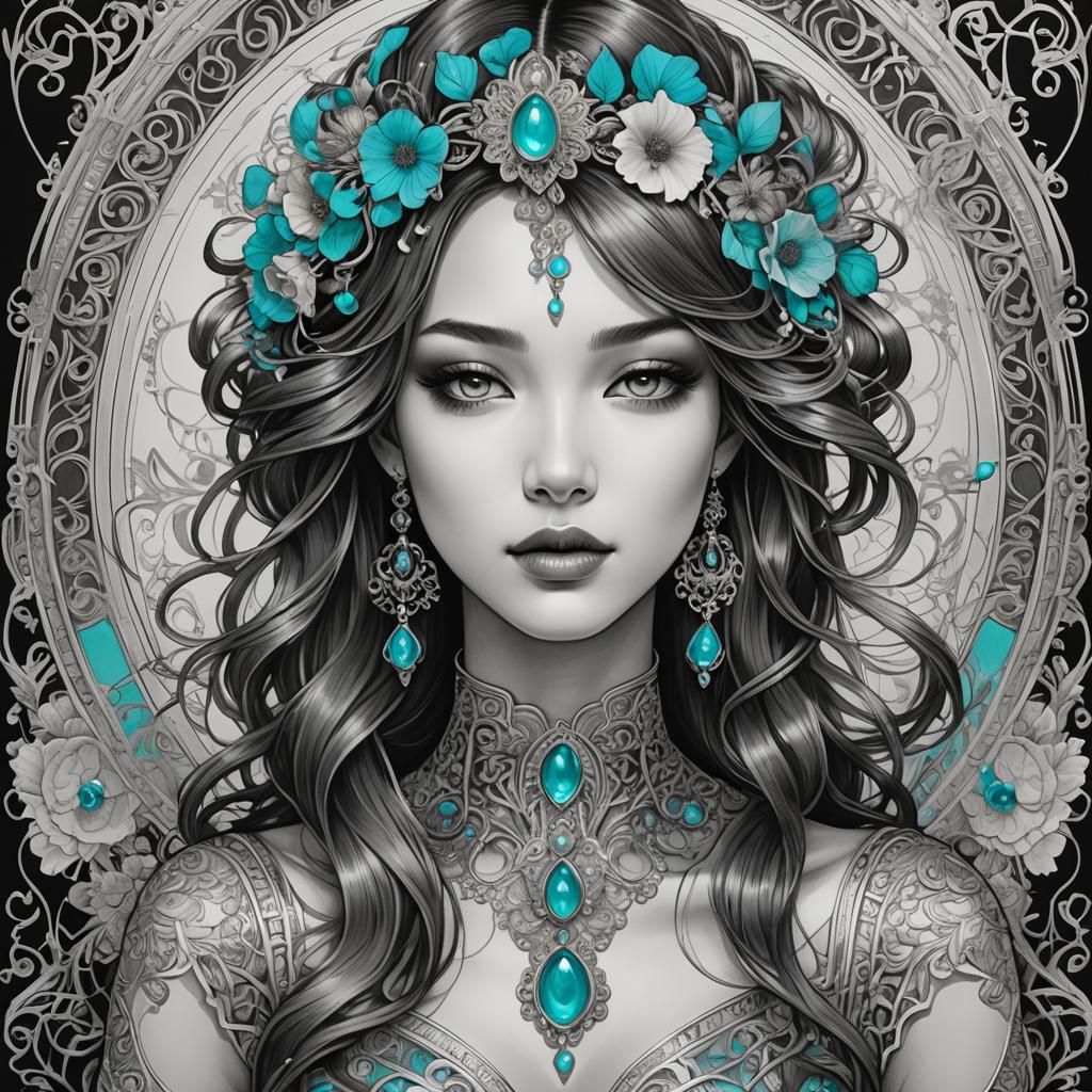 A woman goddess