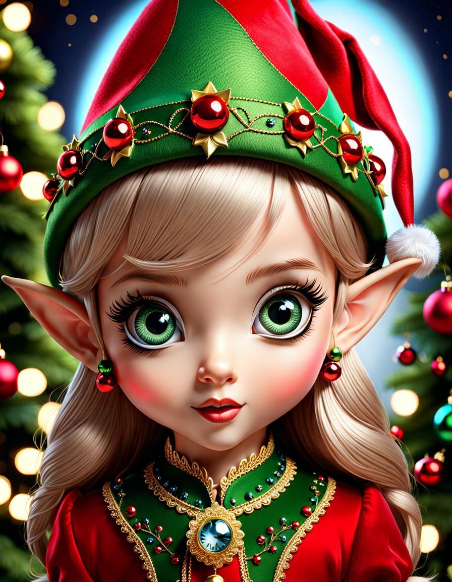 Cover elf   by @fiercebearart