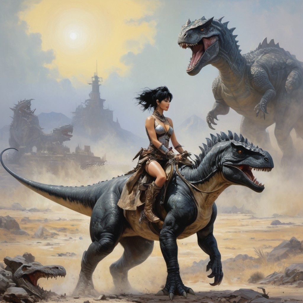 Karna on the Dino Planet