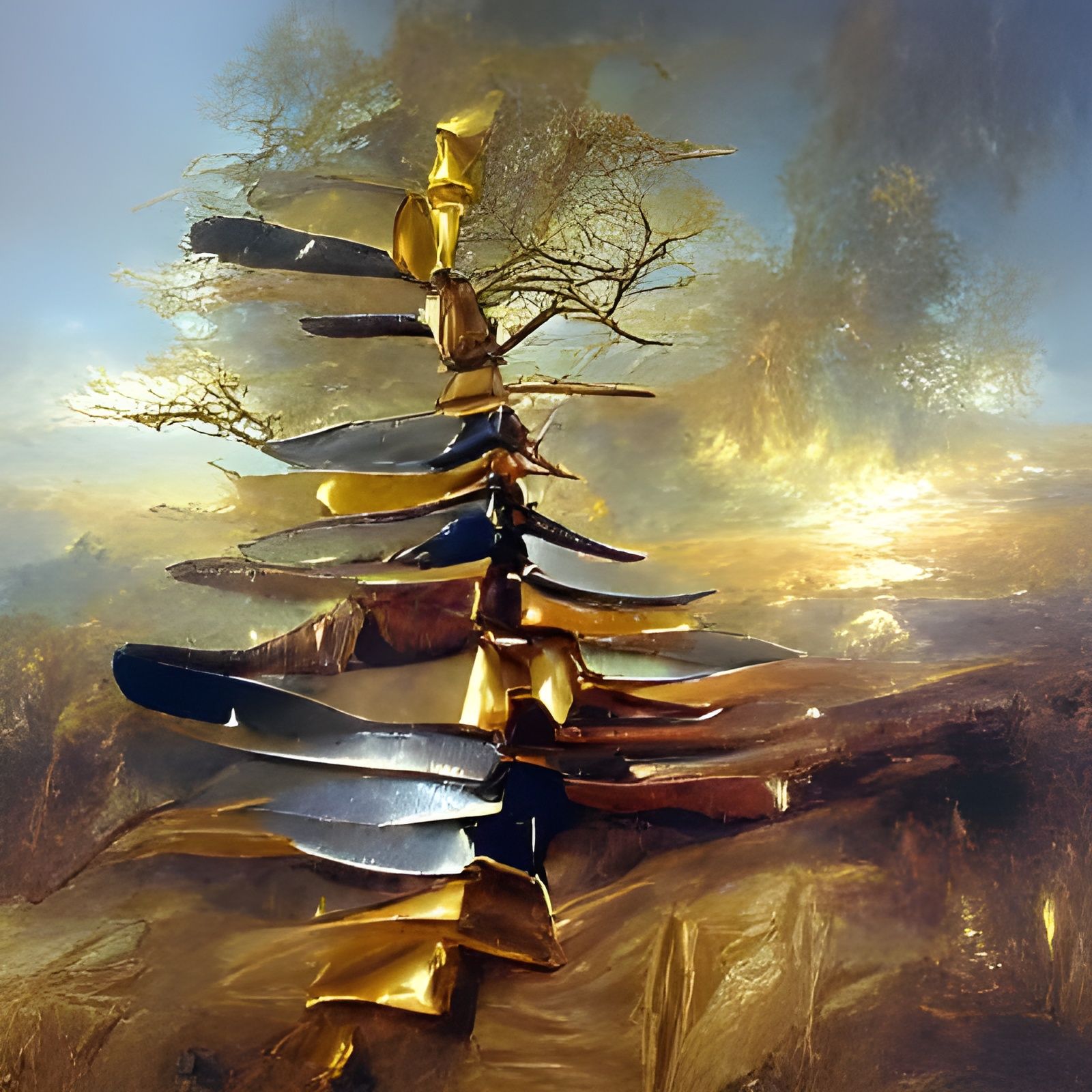 Tree of Golden Knives