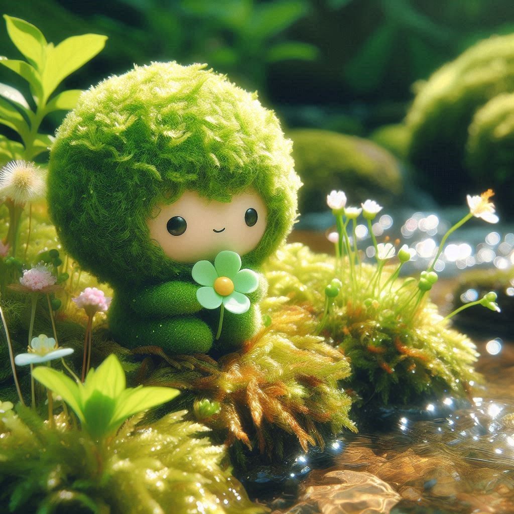 Tiny Moss Being