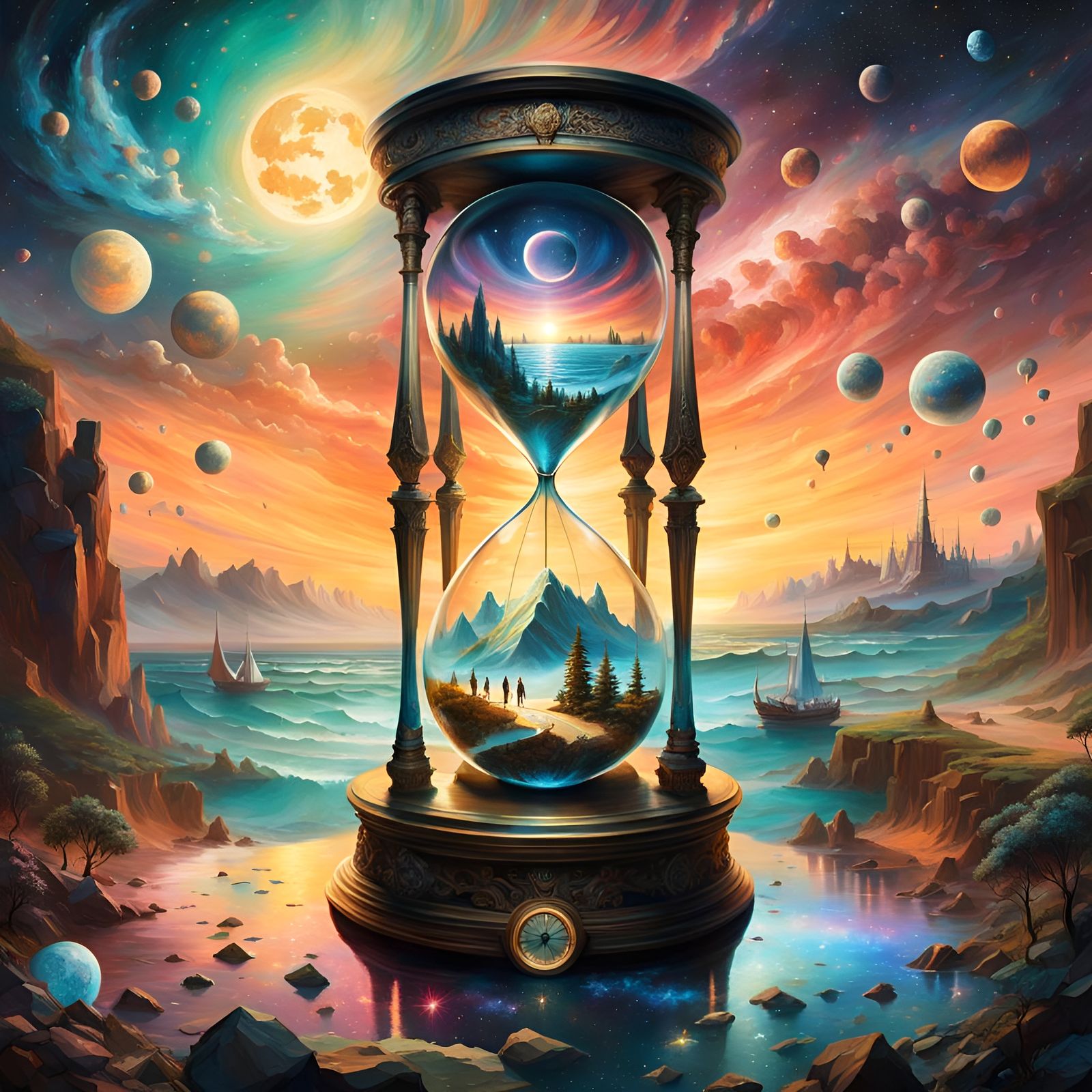The illusion of time - life cycles