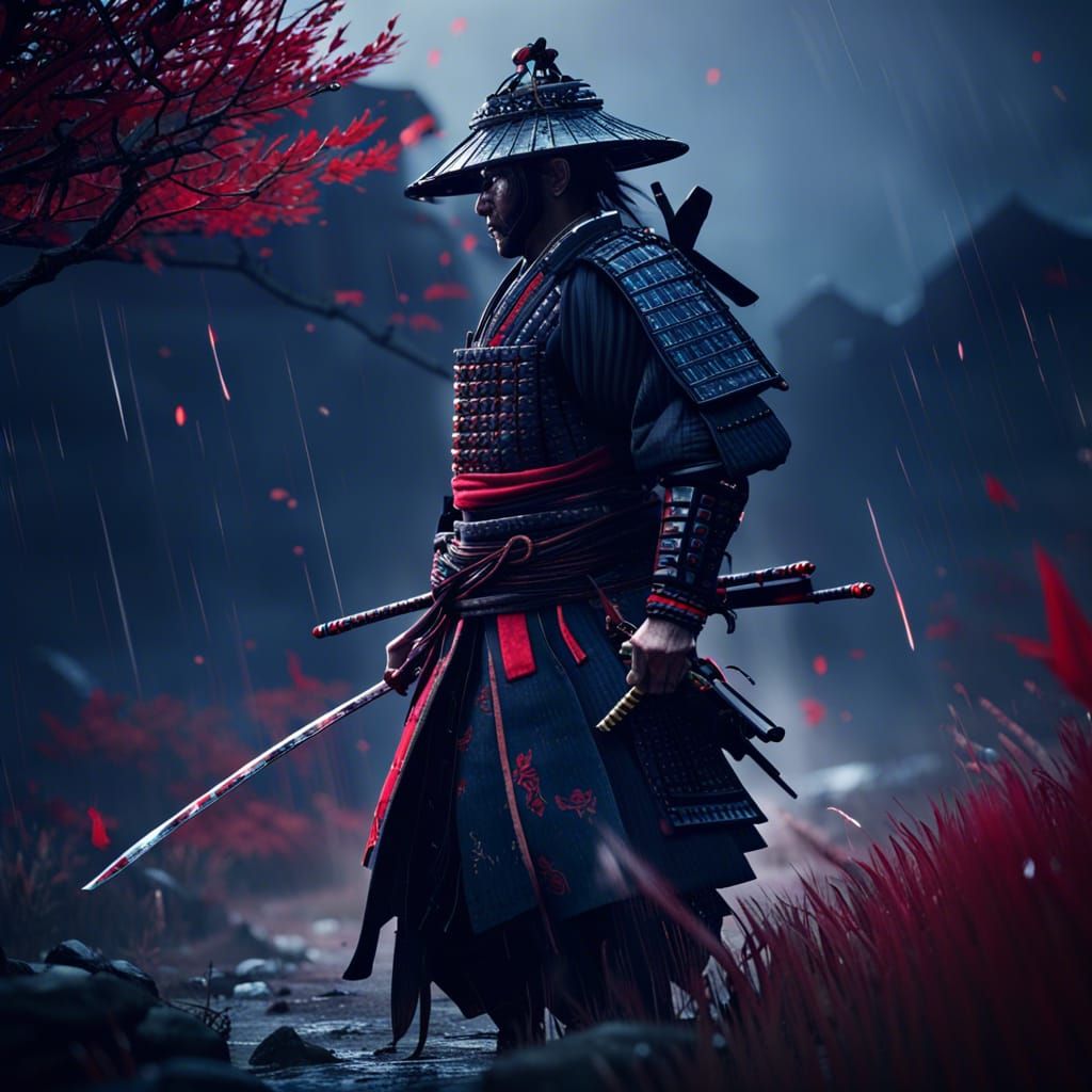 A Samurai - AI Generated Artwork - NightCafe Creator