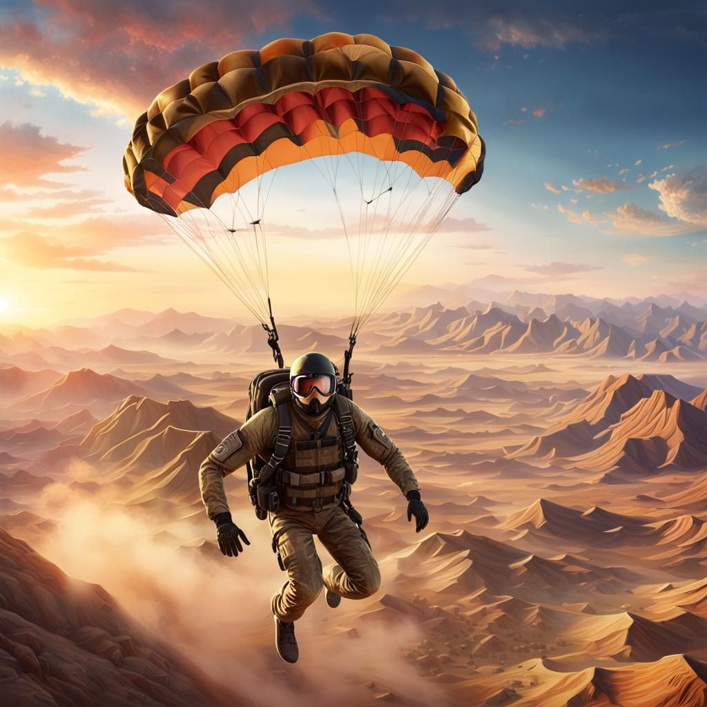 HALO Jump  by @mathy_art_girl_305