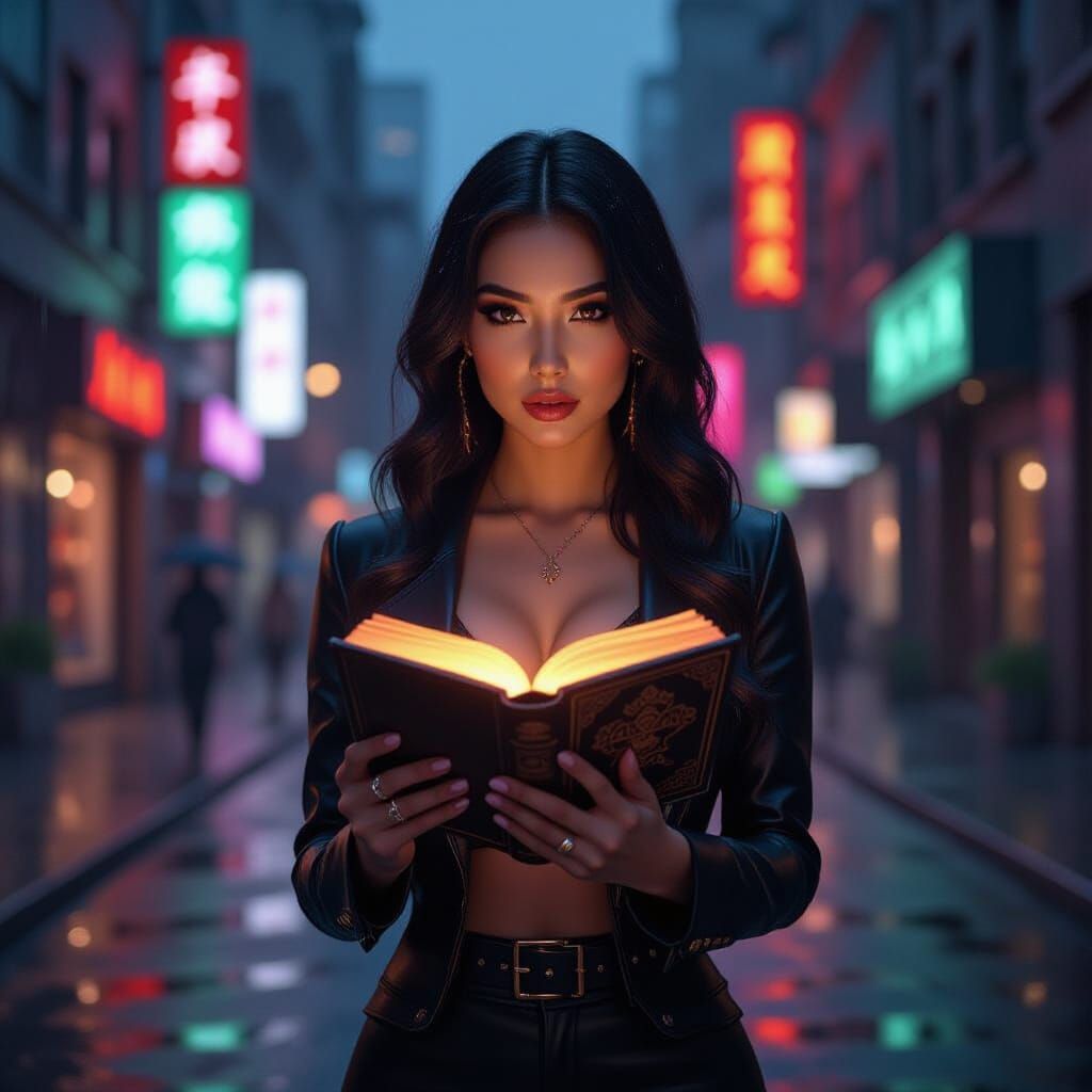 The Witch of Neon Streets