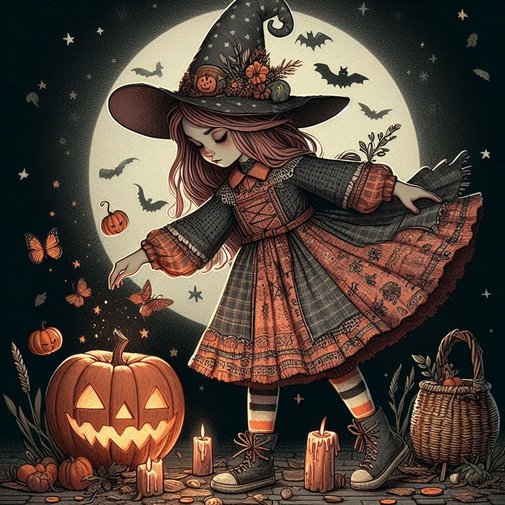 Lighting the Pumpkin