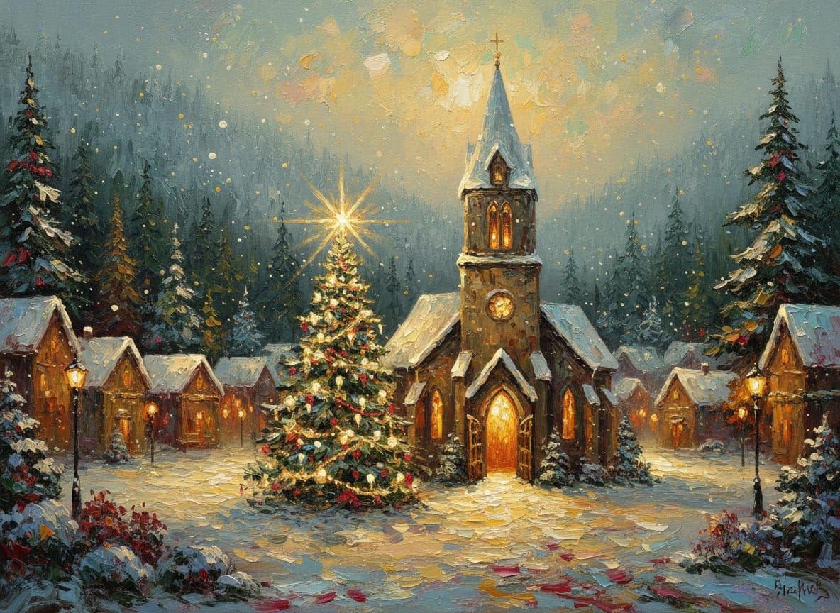 Christmas Eve Glow  by @Medi