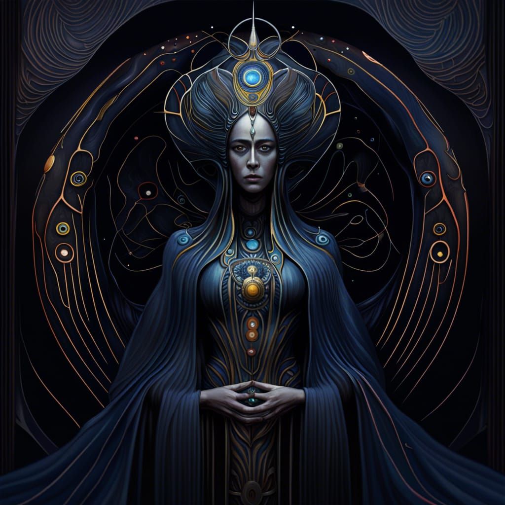 Af Klint Gigeresque High Priestess