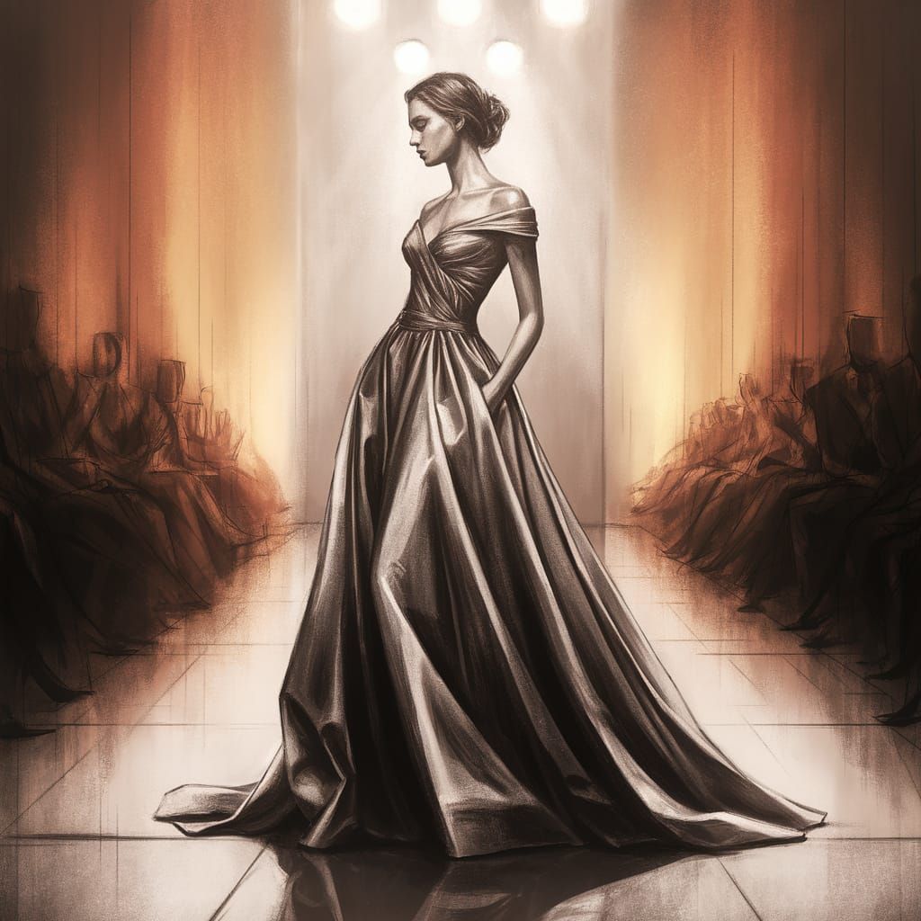 The Runway Model  by @ChronoScribe