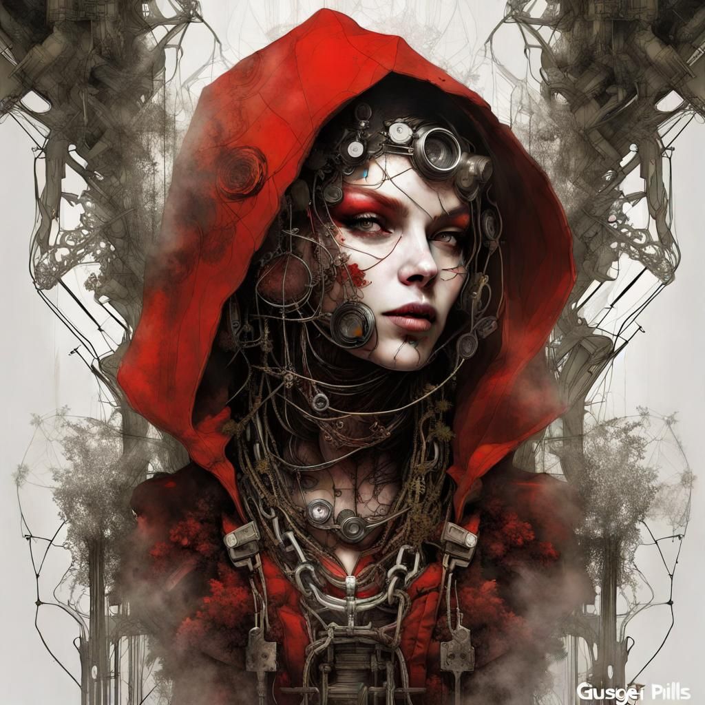 Steampunk Red Riding Hood