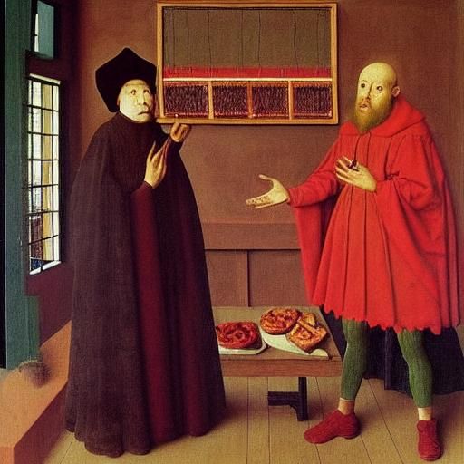 Oh, you old marabout, why did you eat fast food? 
By Jan van...