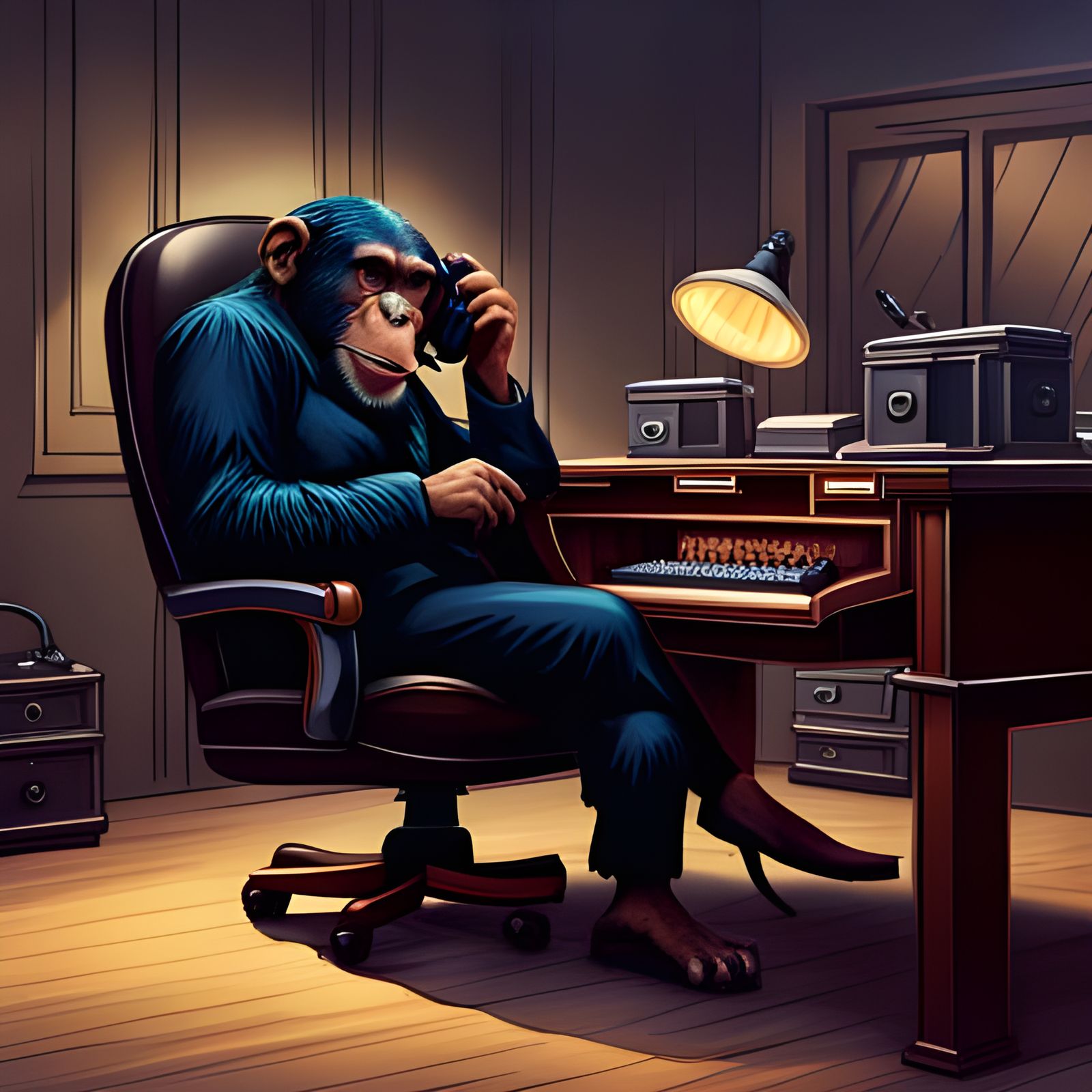Business Monkey  by @3rd